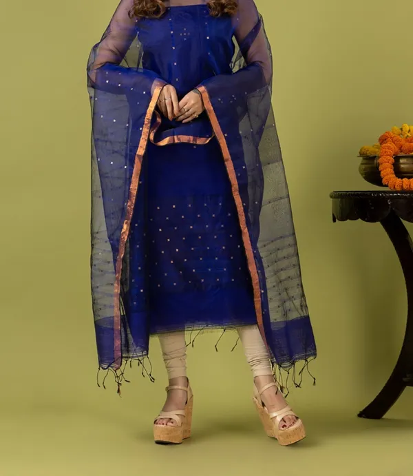 Exclusive_Cotton_Kurti_And_Muslin_Dupatta_Set