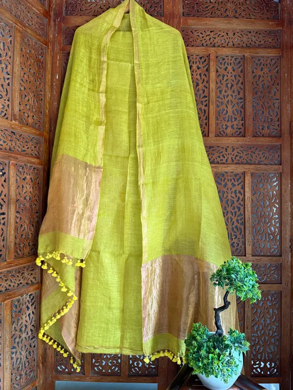 Pure_Mercerised_Cotton_Kurti_And_Dupatta_Set