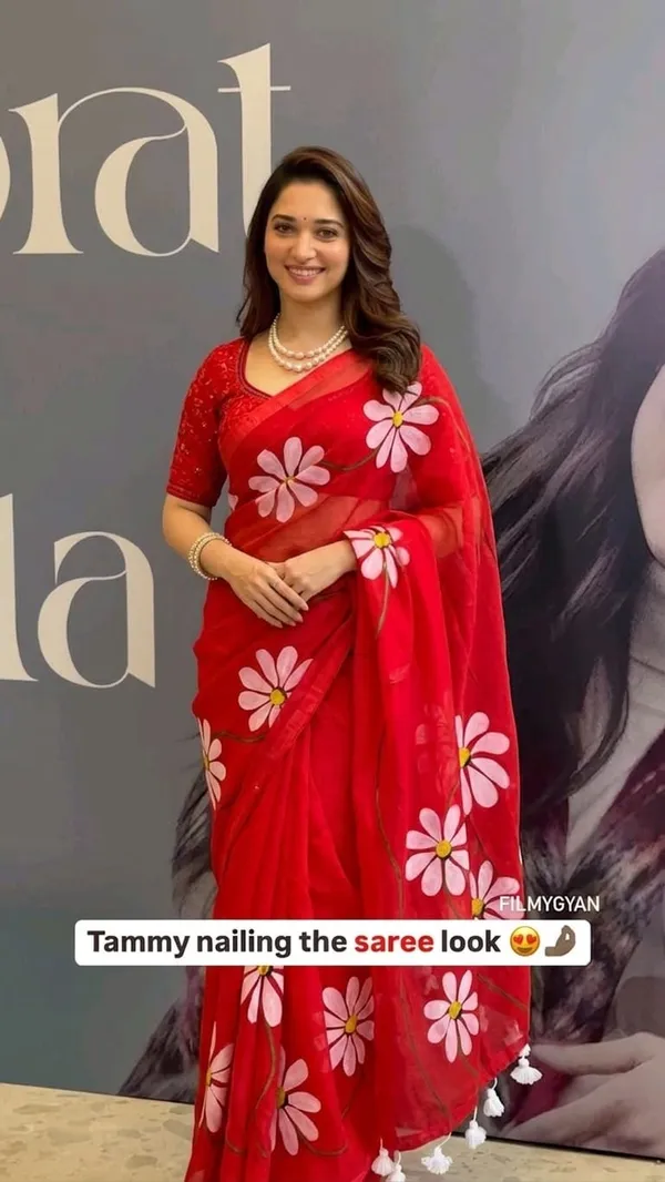 120_Count_Mul_Cotton_Saree_Hand_Print_Without_Blouse_Piece_Quality_Premium_Thin
