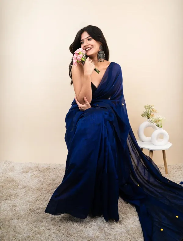 Khadi_Gini_Saree_With_Blouse_Piece