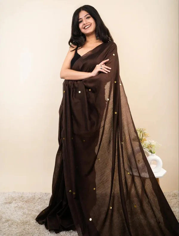Khadi_Gini_Saree_With_Blouse_Piece