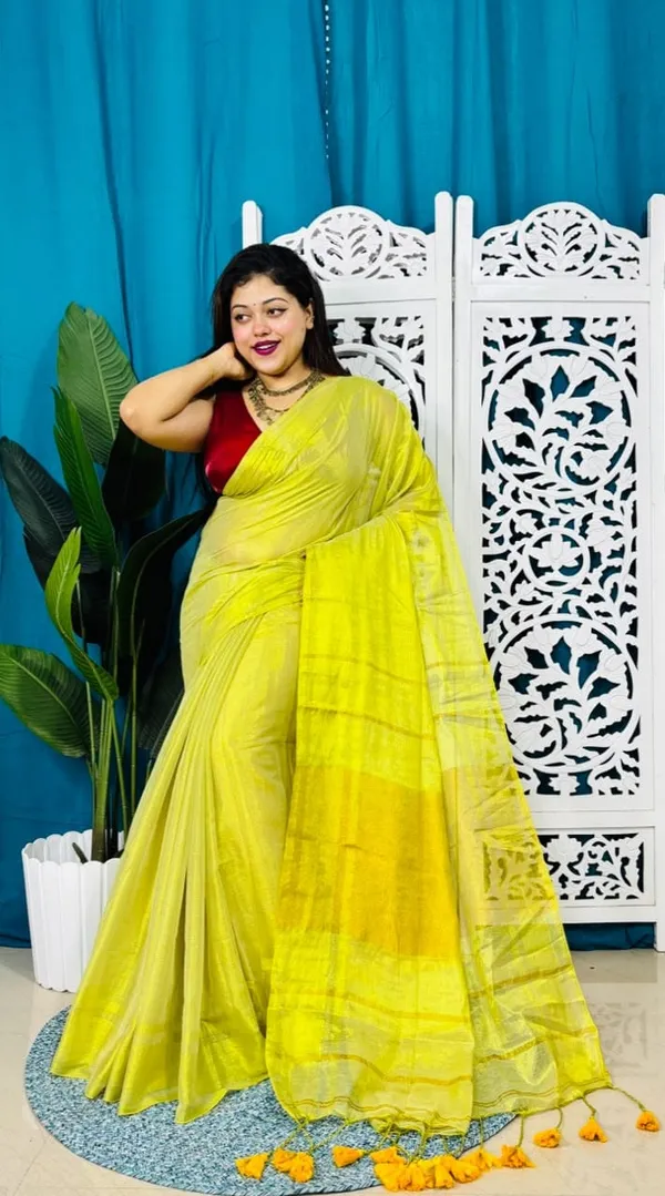 Kerala_Cotton_Tissue_Saree_With_Blouse_Piece