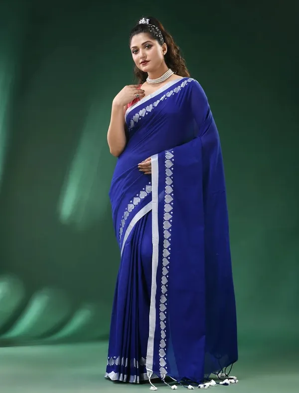 Khadi_Cotton_Saree_With_Blouse_Piece