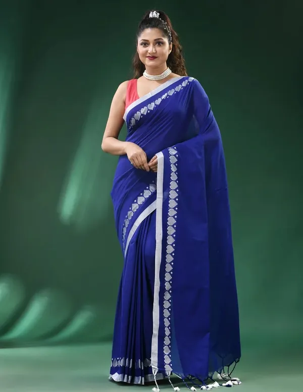 Khadi_Cotton_Saree_With_Blouse_Piece