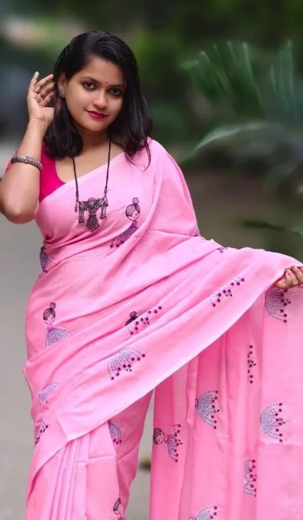 Khadi_Cotton_Saree_With_Blouse_Piece