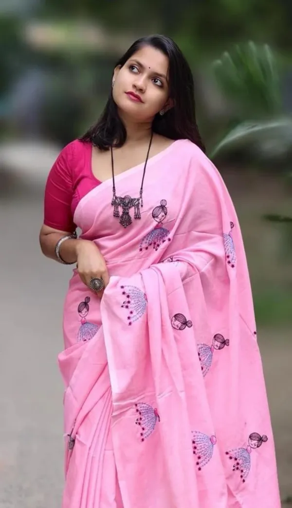Khadi_Cotton_Saree_With_Blouse_Piece