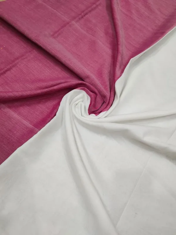 Half_Half_Khadi_Cotton_Saree_With_Blouse_Piece