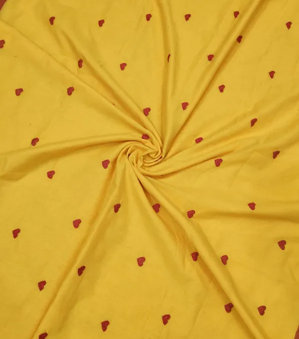 Love_Khadi_Saree_With_Different_Colour_Border_And_Blouse_Piece
