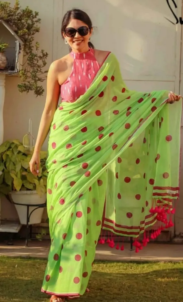 Khadi_Check_Saree