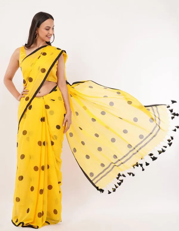 Khadi_Check_Saree