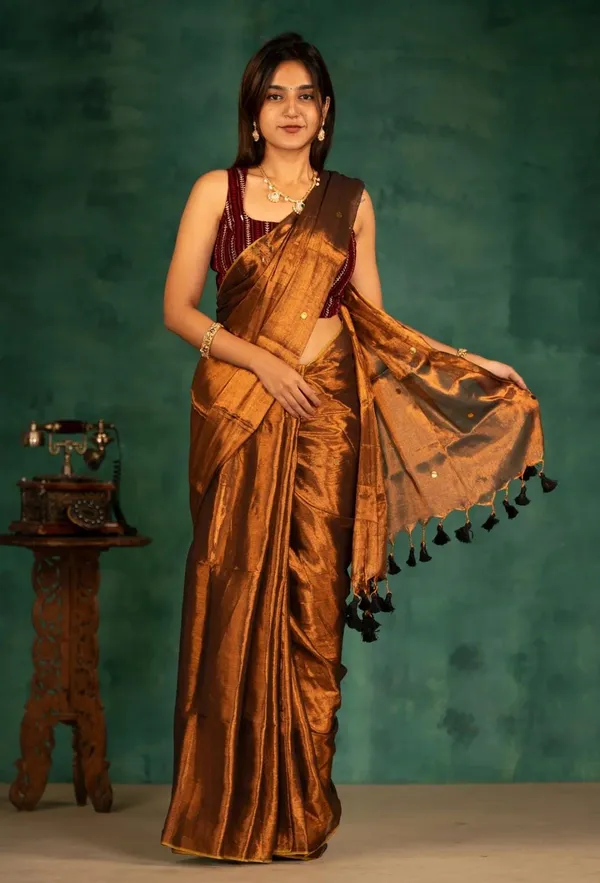 Gini_Tissue_Saree_With_Blouse_Piece