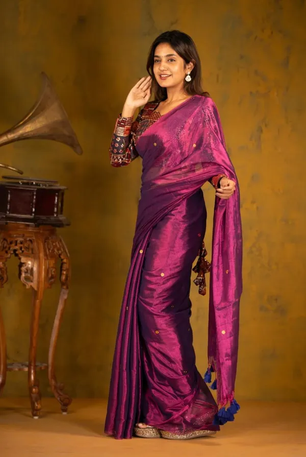 Gini_Tissue_Saree_With_Blouse_Piece