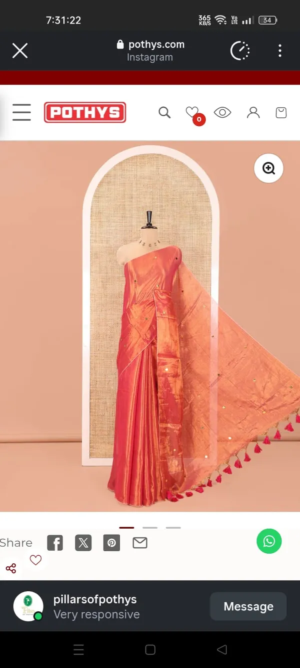 Gini_Tissue_Saree_With_Blouse_Piece