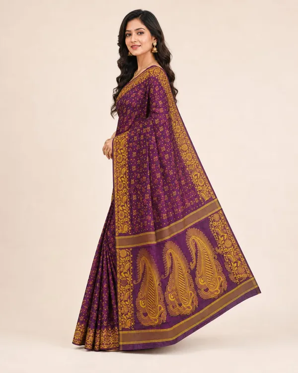 Premium_Resham_Dhakai_Jamdani_Saree_Without_Blouse_Piece