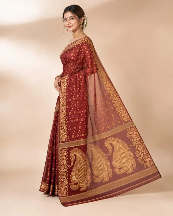 Premium_Resham_Dhakai_Jamdani_Saree_Without_Blouse_Piece