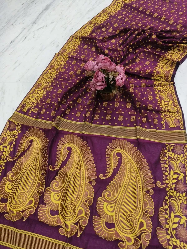 Premium_Resham_Dhakai_Jamdani_Saree_Without_Blouse_Piece