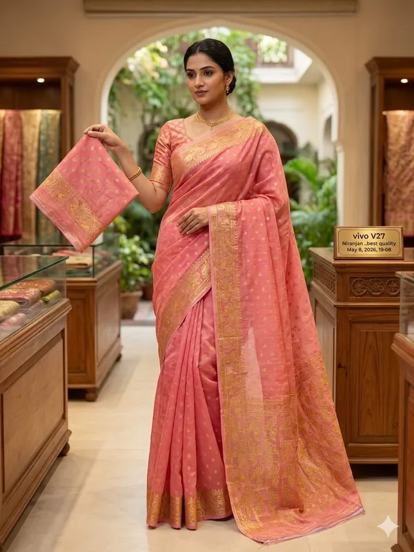 Machibuti_Jori_Soft_Dhakai_Jamdani_Saree_With_Blouse_Piece