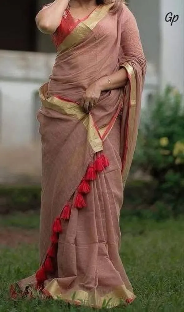 Mul_Cotton_Saree_With_Blouse_Piece