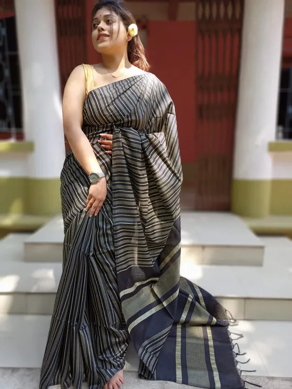 Bapta_Tasor_Silk_Saree