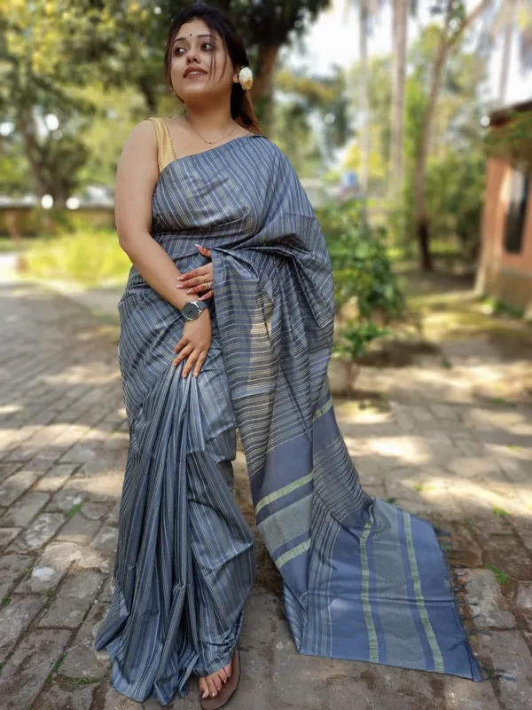 Bapta_Tasor_Silk_Saree