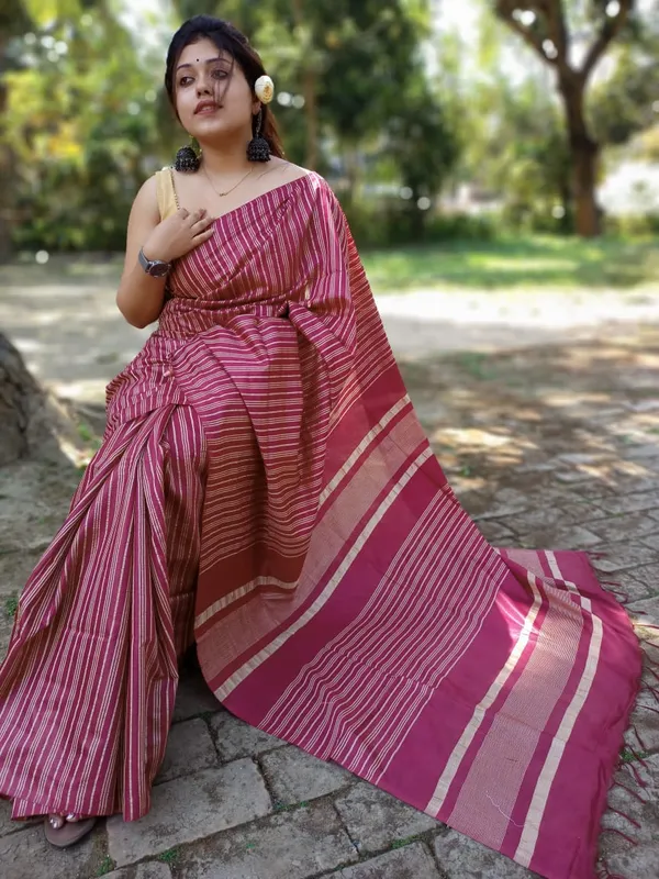 Bapta_Tasor_Silk_Saree