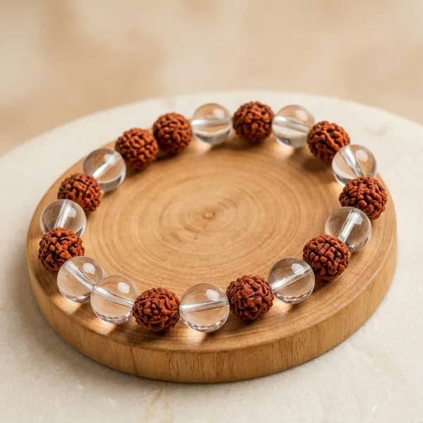 Rudraksha_With_Clear_Quartz
