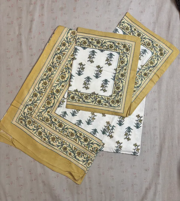 Nandrani_King_Size_Cotton_Block_Print_Bedsheet_Set_-_Design_06