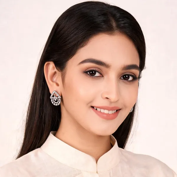 Silver_Sterling_Silver_92.5_Earrings_For_Women