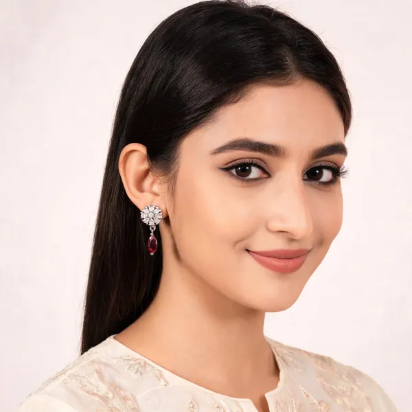 Silver_Sterling_Silver_92.5_Earrings_For_Women
