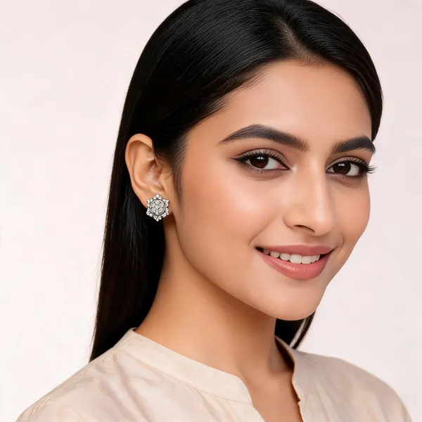 Silver_Sterling_Silver_92.5_Earrings_For_Women