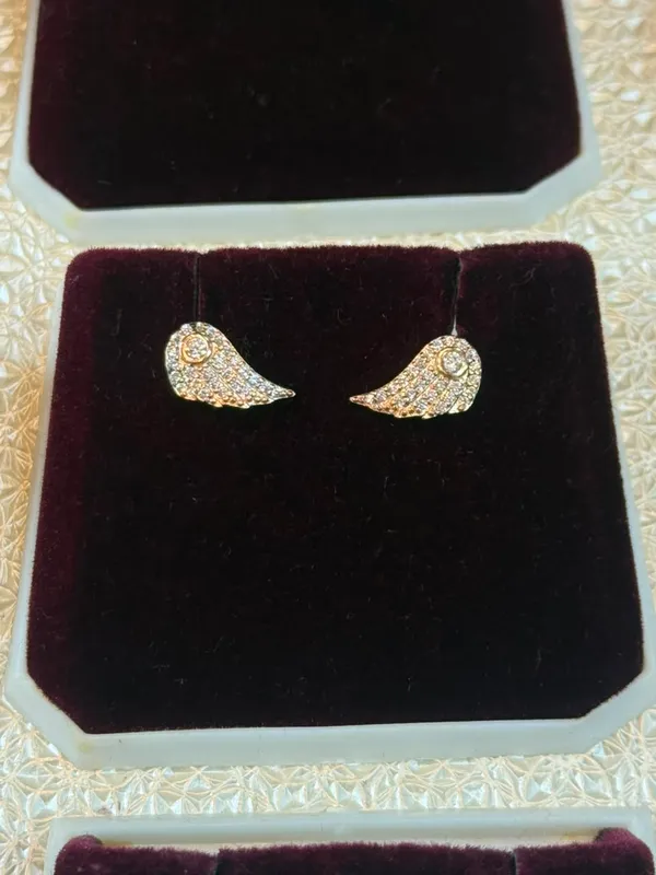 Gold-Tone_Sterling_Silver_92.5_Earrings_For_Women