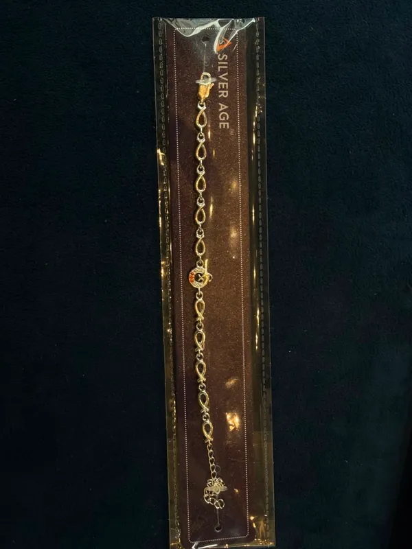 Gold-Tone_Sterling_Silver_92.5_Bracelet_For_Women