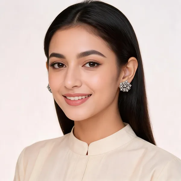 Silver_Sterling_Silver_92.5_Earrings_For_Women