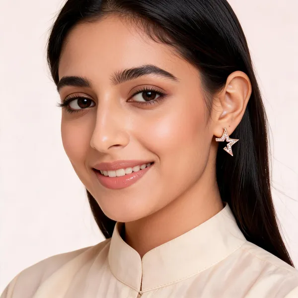 Gold-Tone_Sterling_Silver_92.5_Earrings_For_Women