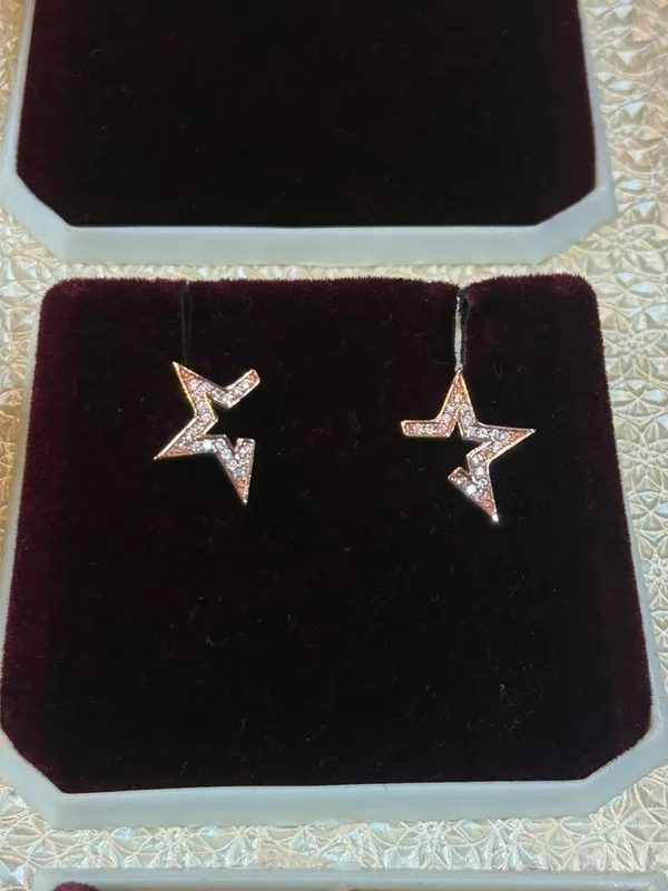 Gold-Tone_Sterling_Silver_92.5_Earrings_For_Women