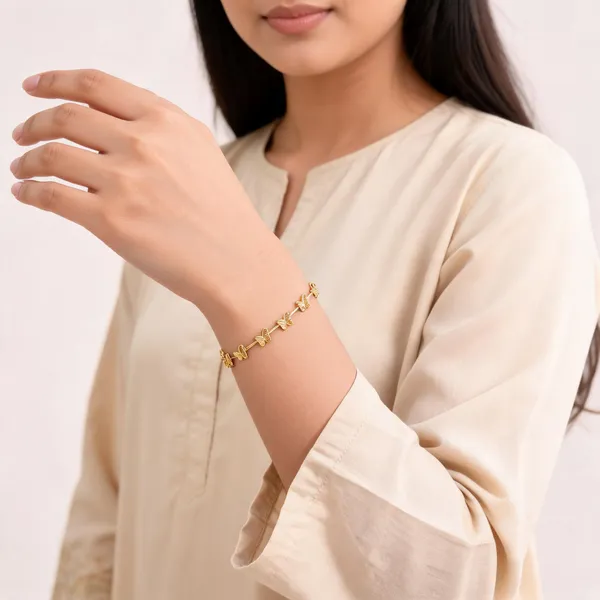 Gold-Tone_Sterling_Silver_92.5_Bracelet_For_Women