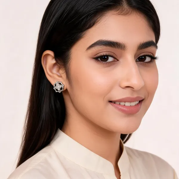 Silver_Sterling_Silver_92.5_Earrings_For_Women