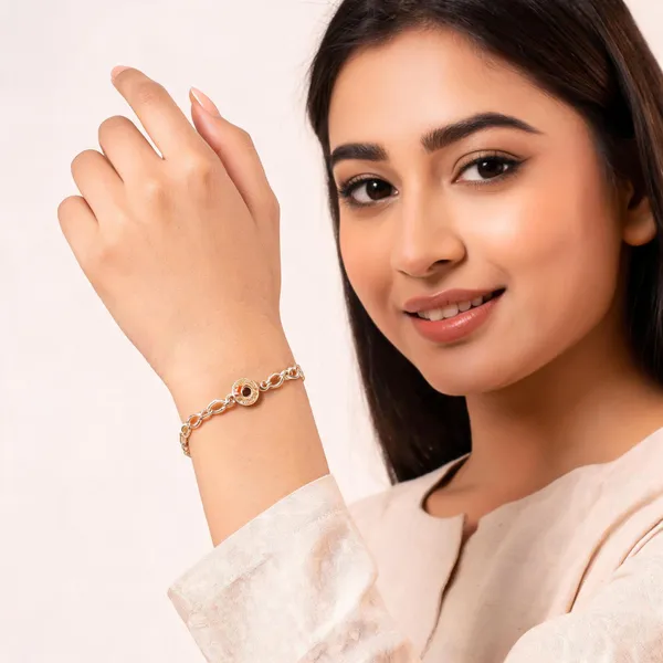 Gold-Tone_Sterling_Silver_92.5_Bracelet_For_Women