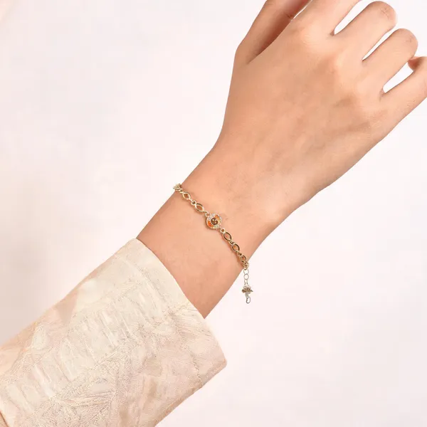Gold-Tone_Sterling_Silver_92.5_Bracelet_For_Women