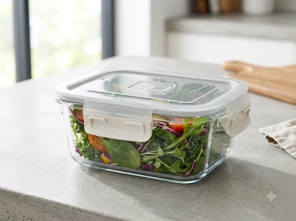 AS_Kitchen_320ml_1Pc_Glass_Lunch_Box_With_Lid_Square_Set_-_SMBW602-320