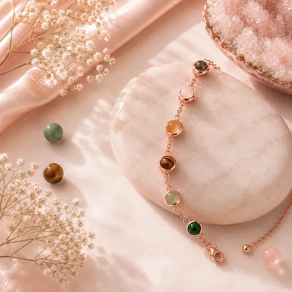Dhan-Yog_Metal_Bracelet_-_Rose