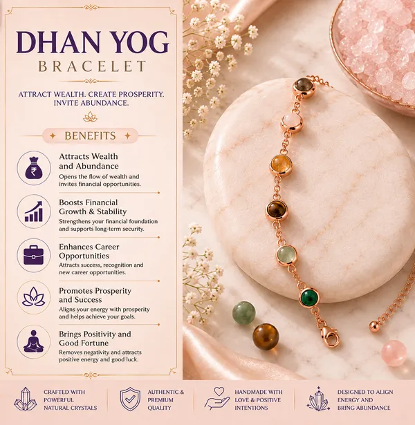 Dhan-Yog_Metal_Bracelet_-_Rose