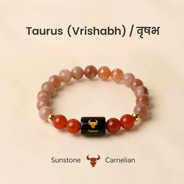 Red_Crystal_Taurus_Zodiac_Beaded_Bracelet_For_Women