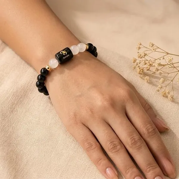 Black_White_Crystal_Scorpio_Zodiac_Beaded_Bracelet_For_Men