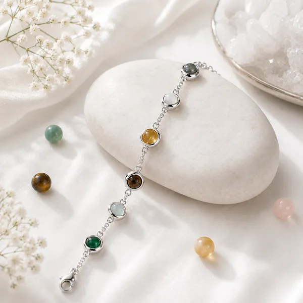 Dhan-Yog_Metal_Bracelet_-_Silver