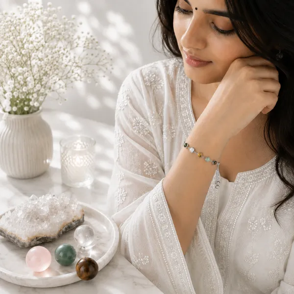 Dhan-Yog_Metal_Bracelet_-_Silver