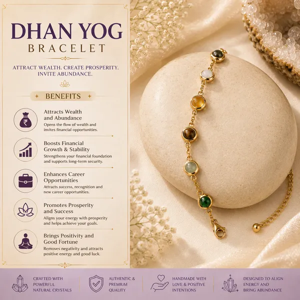 Dhan-Yog_Metal_Bracelet_-_Gold