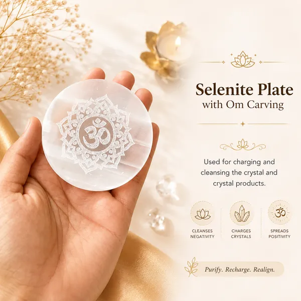 Selenite_Plate_with_Om_Symbol