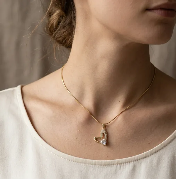 Gold_Tone_Pendant_Necklace_for_Women