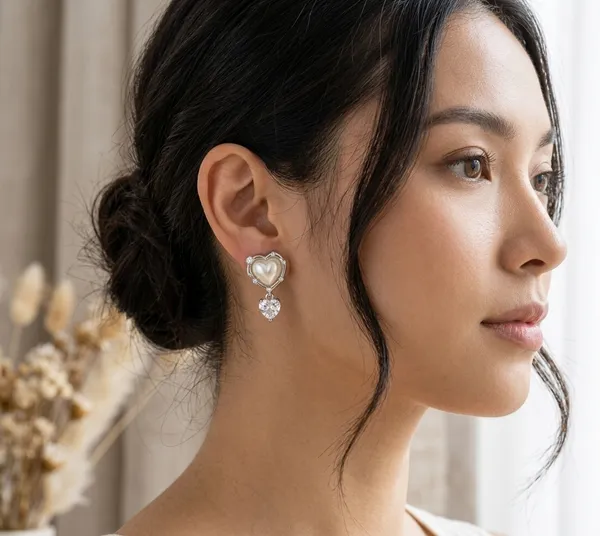 Silver_Tone_Heart_Drop_Earrings_for_Women